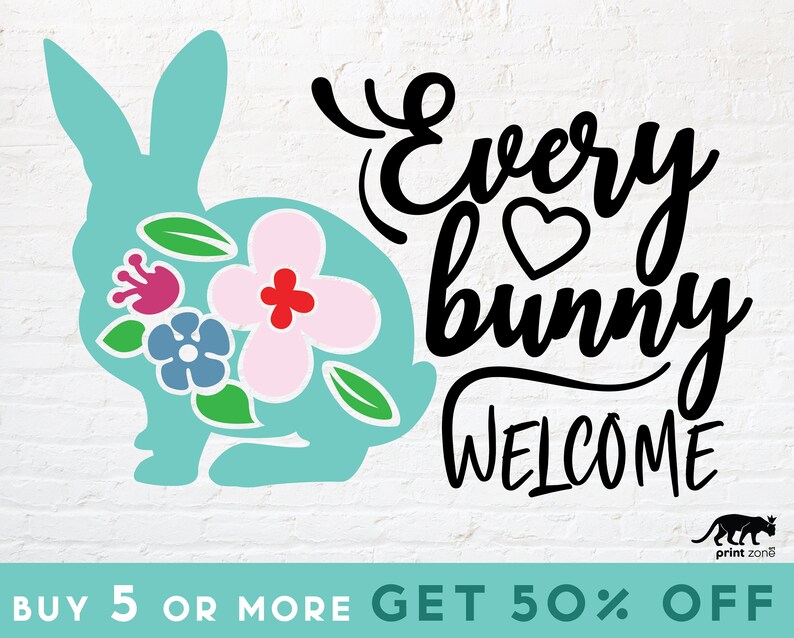 Free Free Every Bunny Welcome Svg 760 SVG PNG EPS DXF File