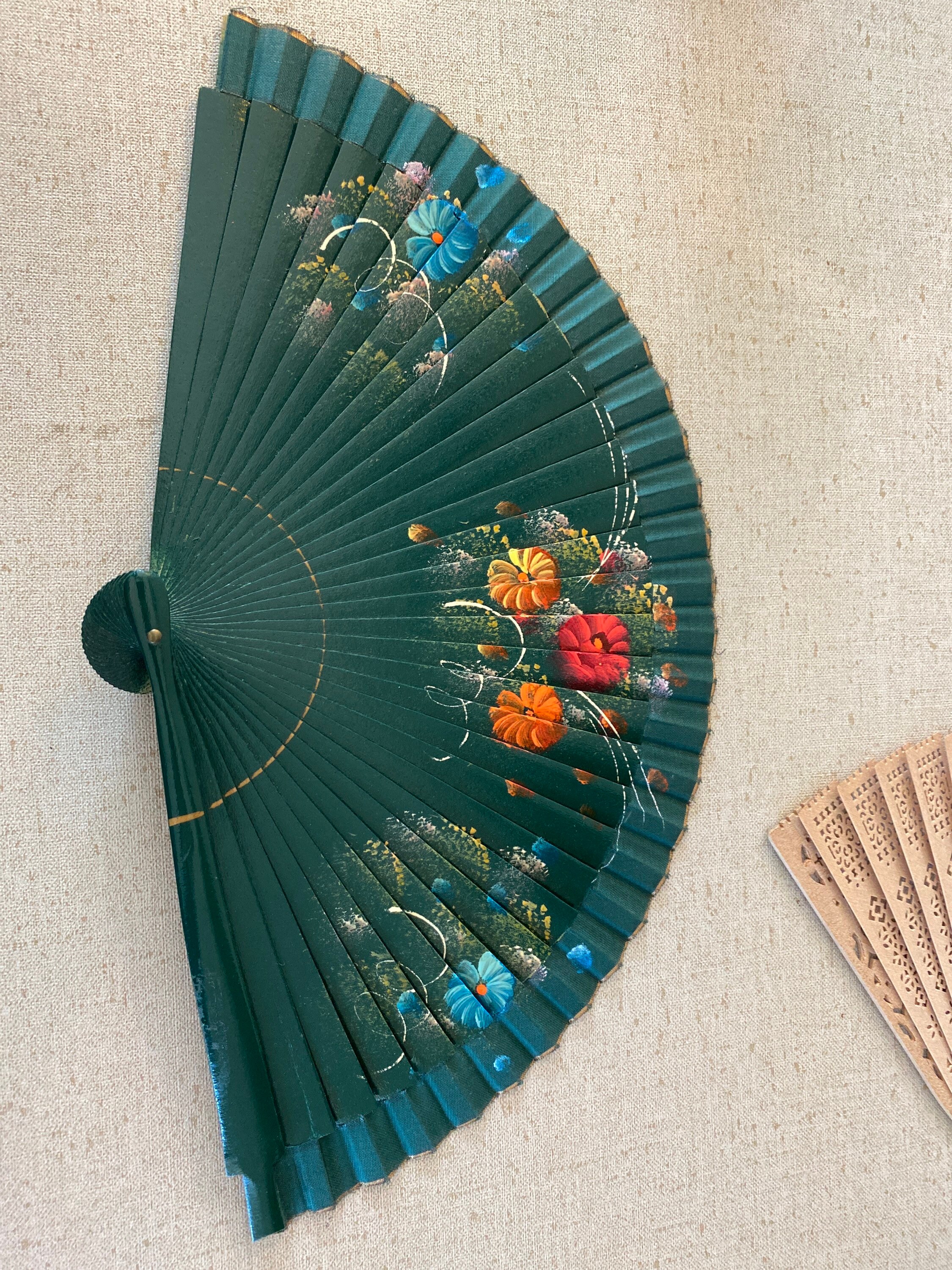 Ornamental hand fan Etsy