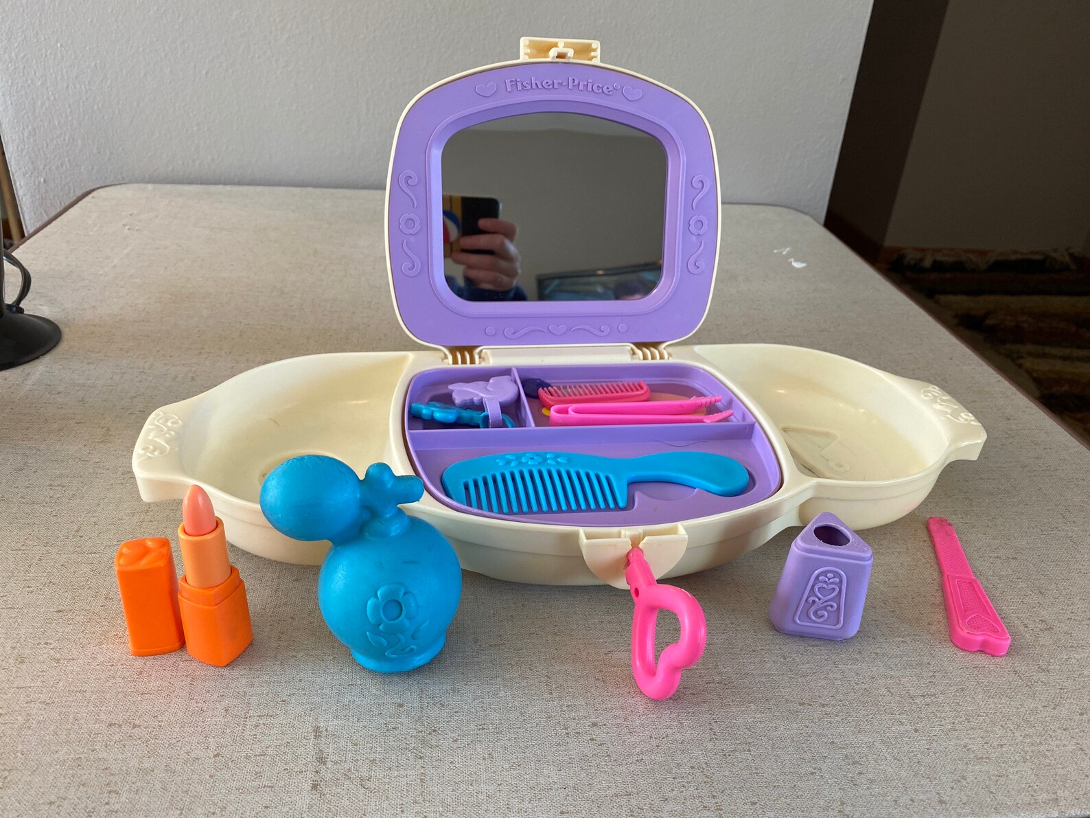 Vintage Fisher Price Vanity Set at Wayne Cooper blog