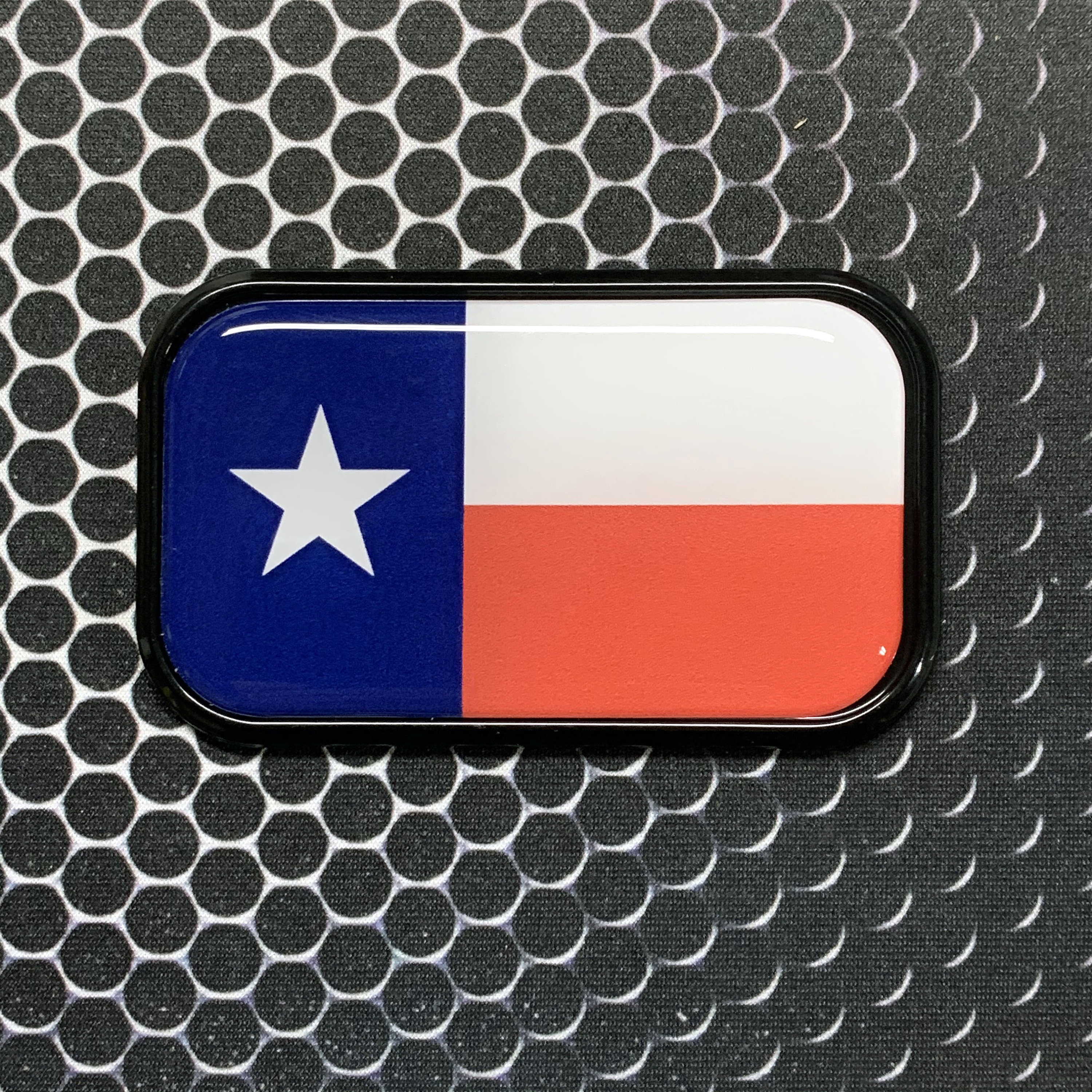 Texas Domed BLACK Emblem LONE STAR Emblem Proud Flag Car Etsy UK