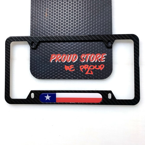 Texas Flag License Plate Frame Etsy