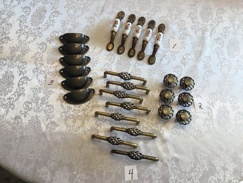 Various Styles of Vintage Drawer Dresser Cabinet Pulls Find Yours for ...