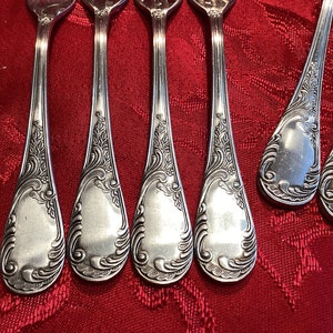 15 Pieces Of Cezanne Pattern Set Of Stainless Steel By Carico Japan Very Elegant And Ornate On Both Sides Tableware/Kitchenware/Cutlery/Rare