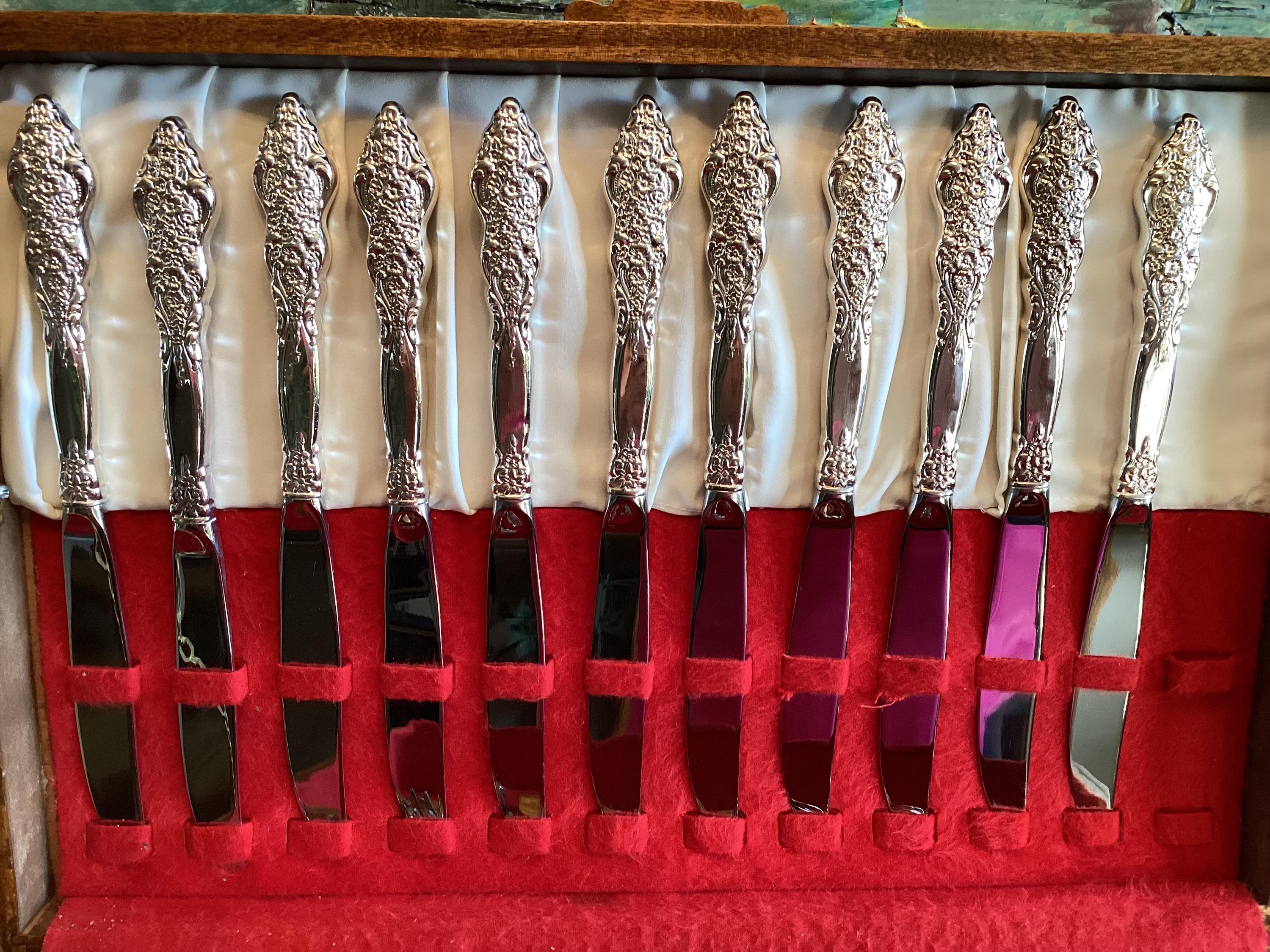 62 Pieces of Renaissance Pattern Elegant Ornate 1847 Rogers