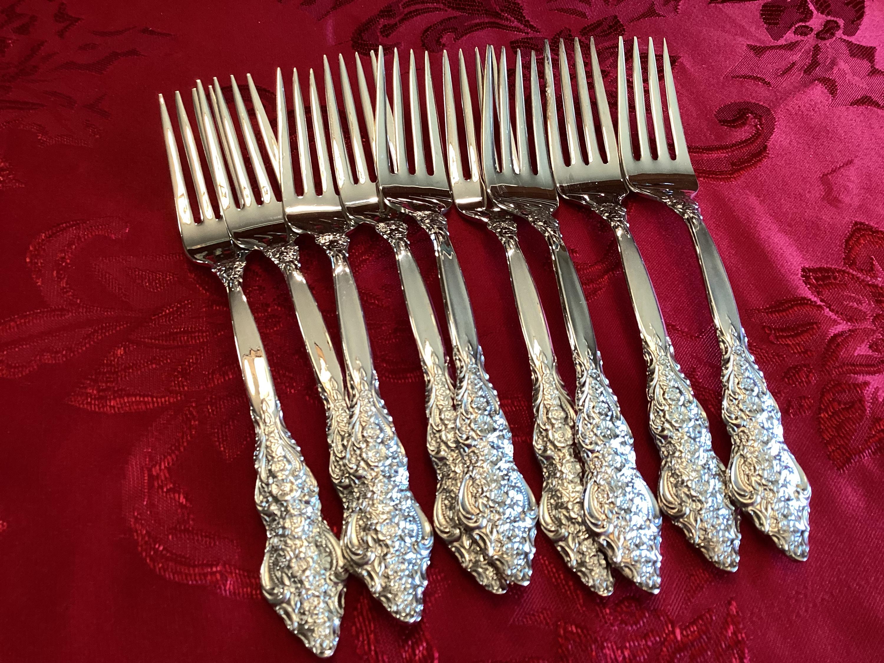62 Pieces of Renaissance Pattern Elegant Ornate 1847 Rogers