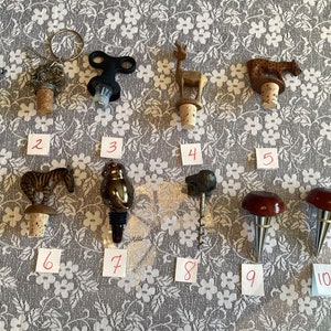 Selection Of Can / Bottle Openers Cork Screws Vintage Unique Wine Stoppers