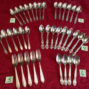 銀製デミタススプーン6本　日本製 銀のスプーン6本 - Etsy 日本