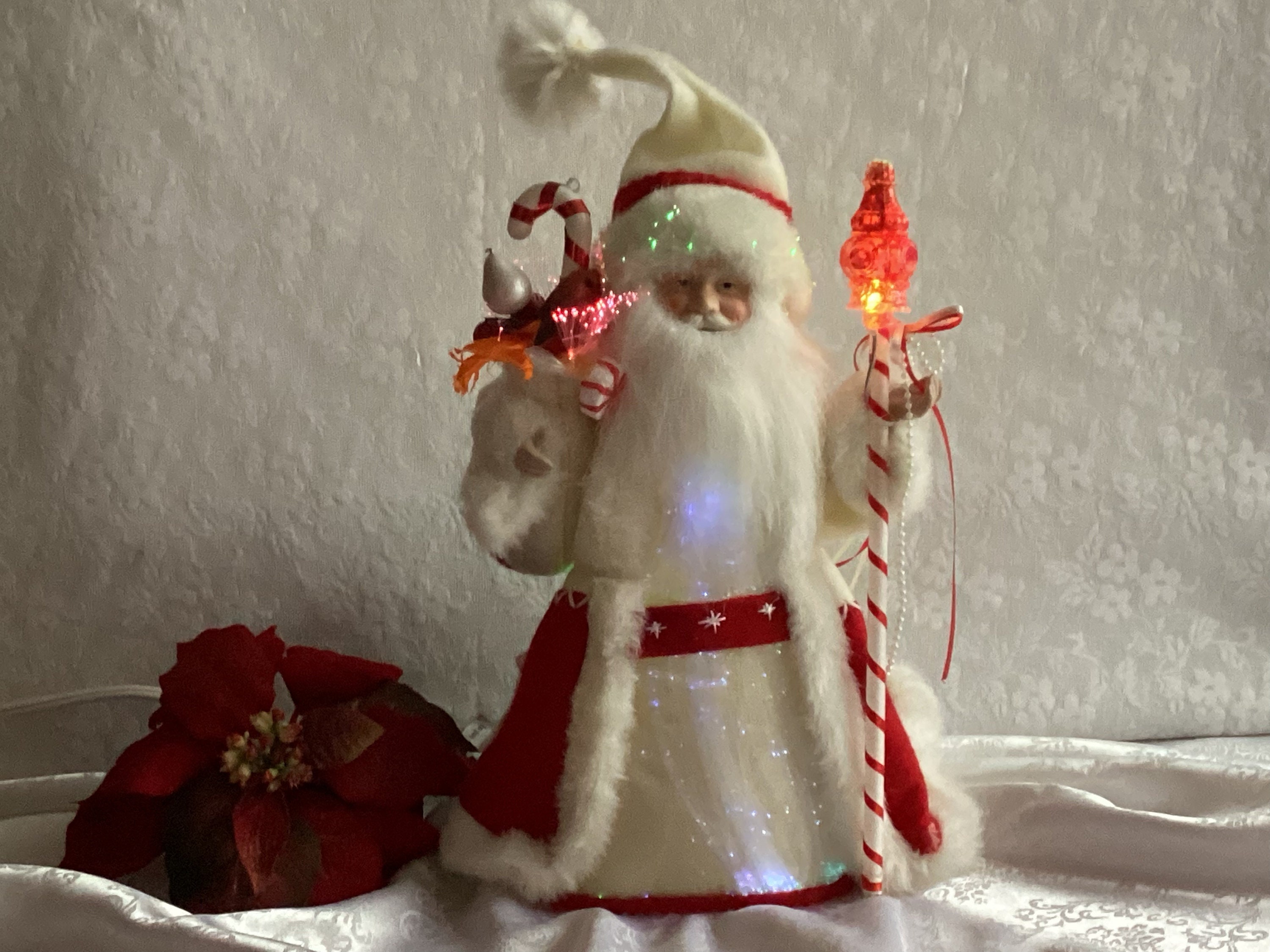 Fiber Optic Santa - Etsy