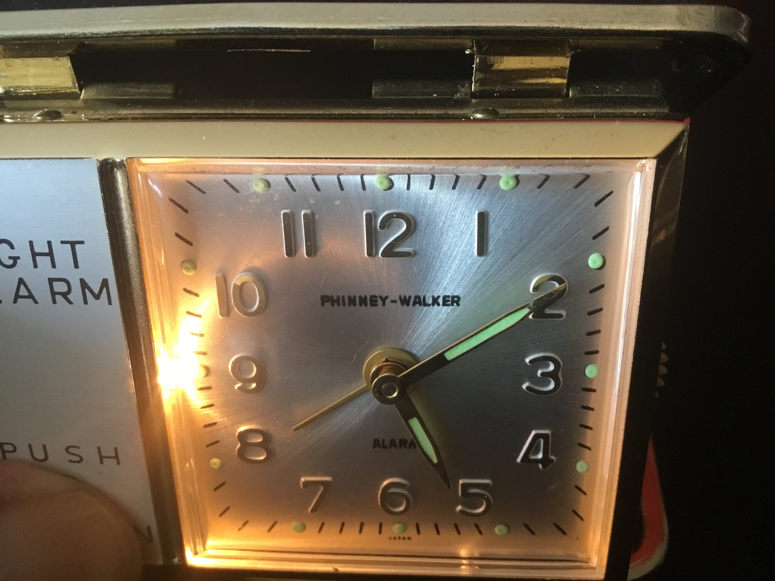 Table Top Travel Fold up Alarm Clock/ Phinney Walker Wind up Etsy