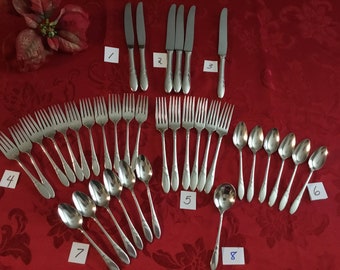 Lady Hamilton Pattern Silver Plated Silverware Pattern Choose You’re Missing Pieces From Our Selection Below/ Replacements/Cutlery/ Utensils