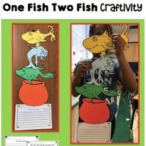 One Fish Two Fish Craft and Writing