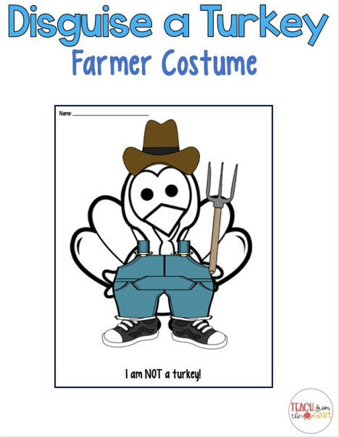 Disguise a Turkey farmer Costume