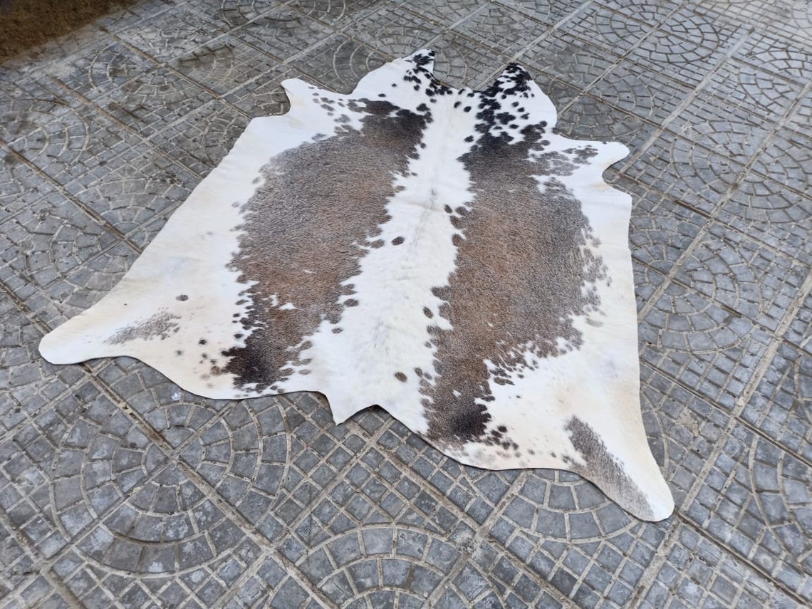 Gray Cowhide Rug Natural Grey White Cowhide Rug Cow Skin Rug Etsy