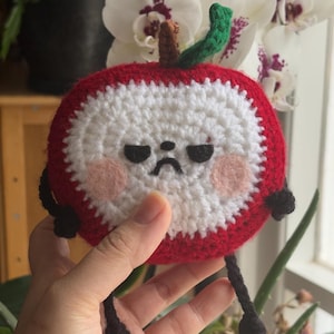 Sunny Apple | Love and Deepspace Caleb | Handmade Crochet Apple Plush | Amigurumi