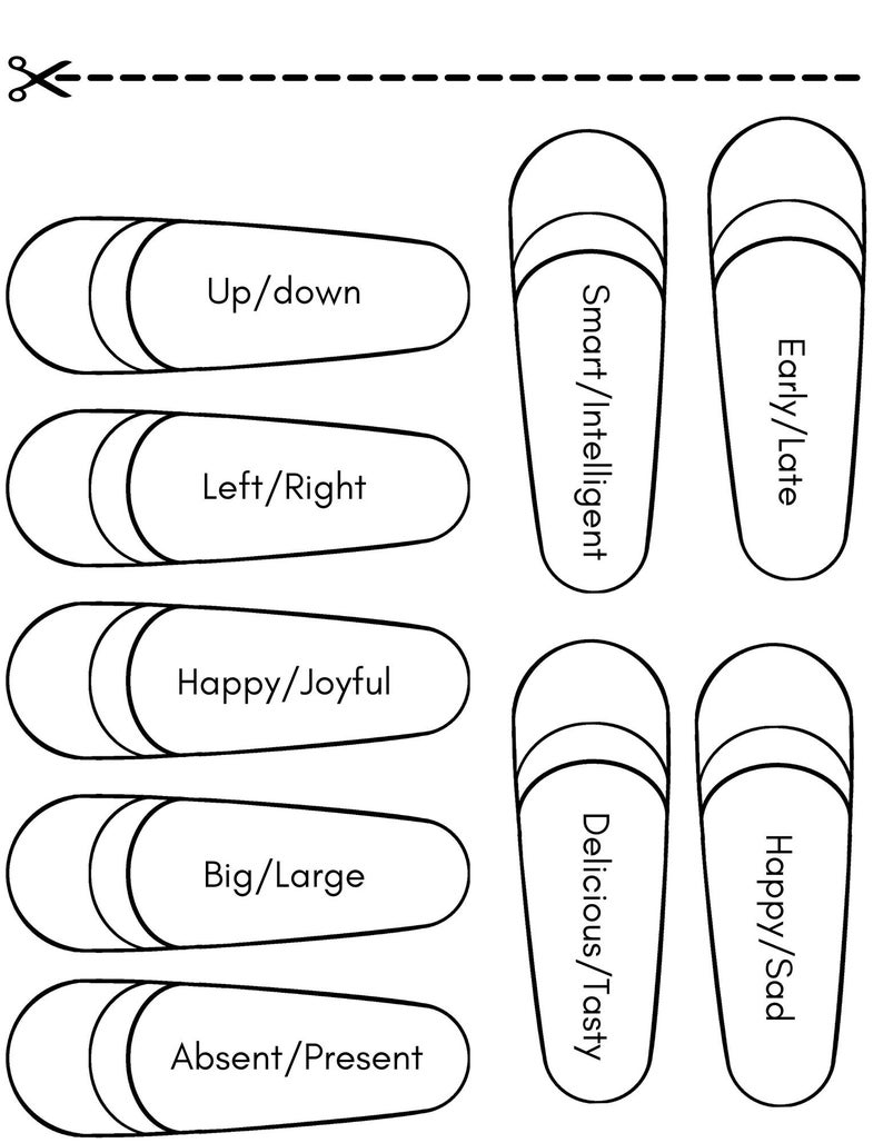 Thanksgiving Synonyms & Antonyms Worksheet Turkey Activities for Kids Cut and Paste Crafts Thanksgiving Spanish Worksheet Spanish Learning image 3