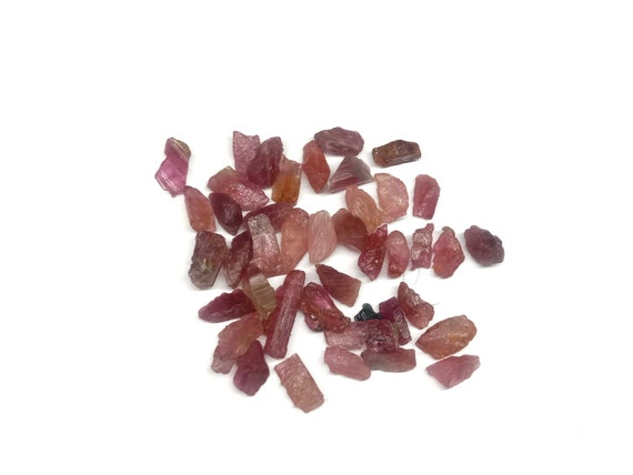 Naturale Pink Tourmaline Rough Gemstone Pink Tourmaline Rough Wholesale Price 18x5 to 15x5 Mm Etsy Australia