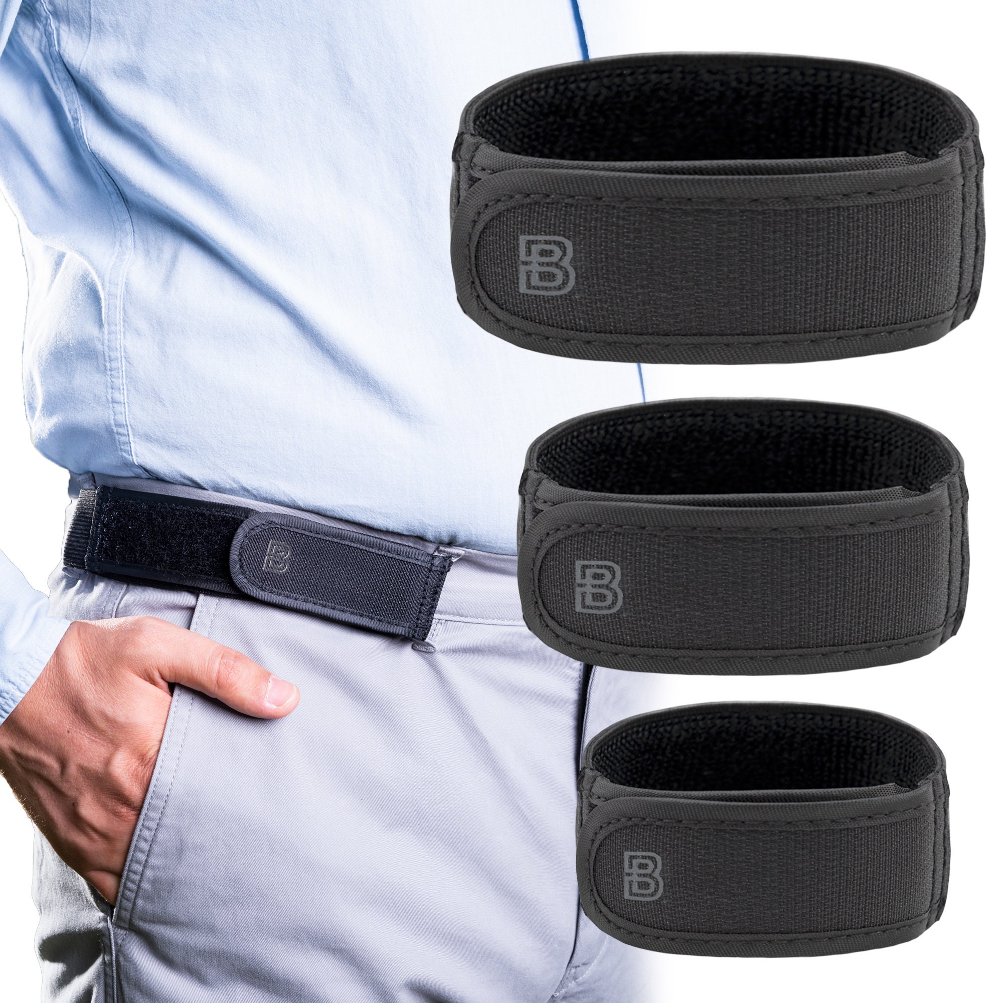 KeyUnity KS02 EDC Belt Keychain Clip Quick Release Stainless Steel Duty  Belt Key Ring Holder for Pants Jeans Trousers  Walmartcom