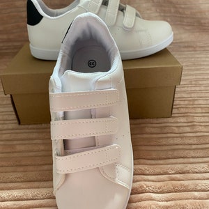 trainers with velcro fastenings