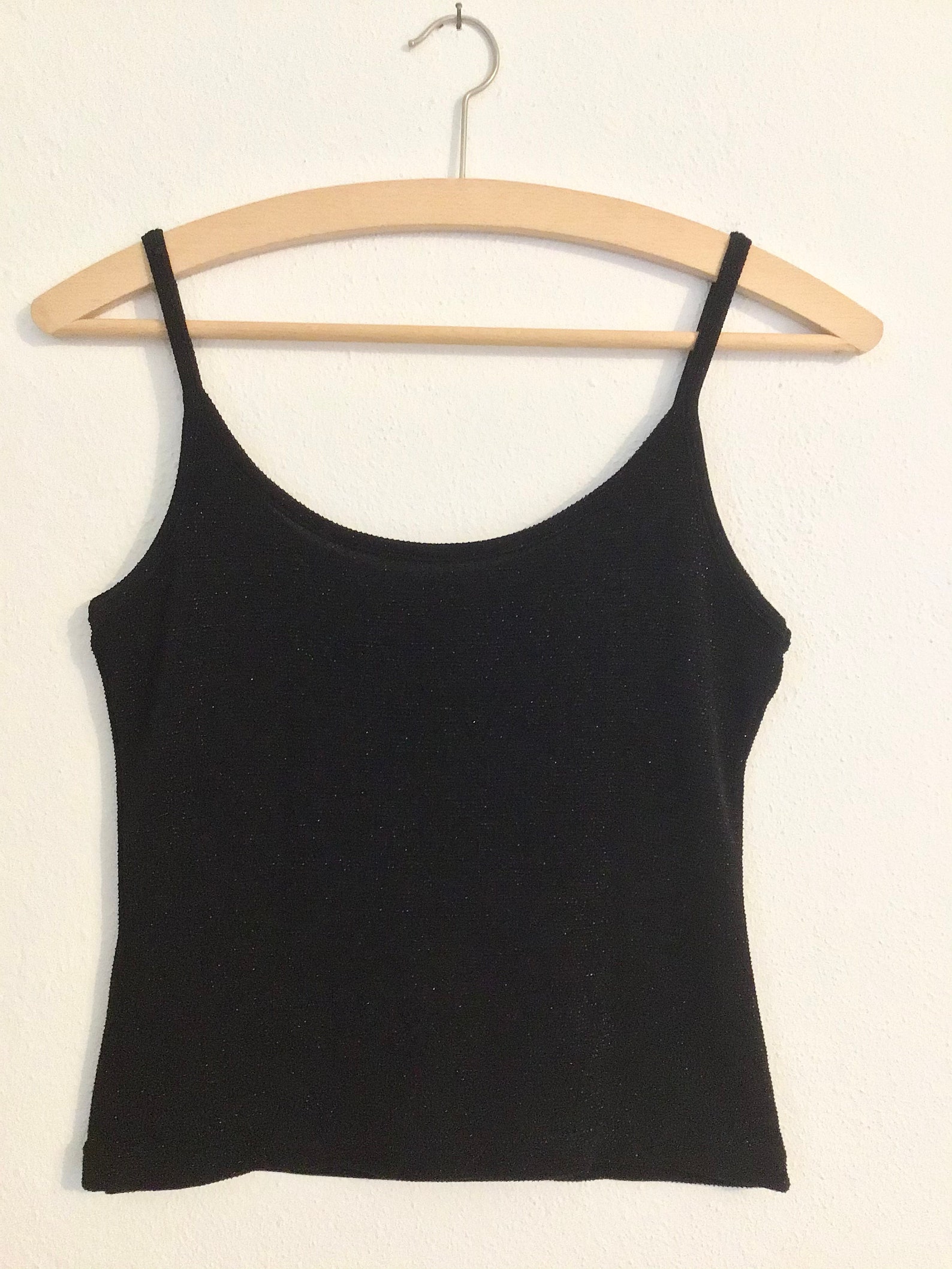 black y2k tank top