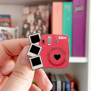 Enhypen Polaroid Love inspired Enamel Pin - Kpop