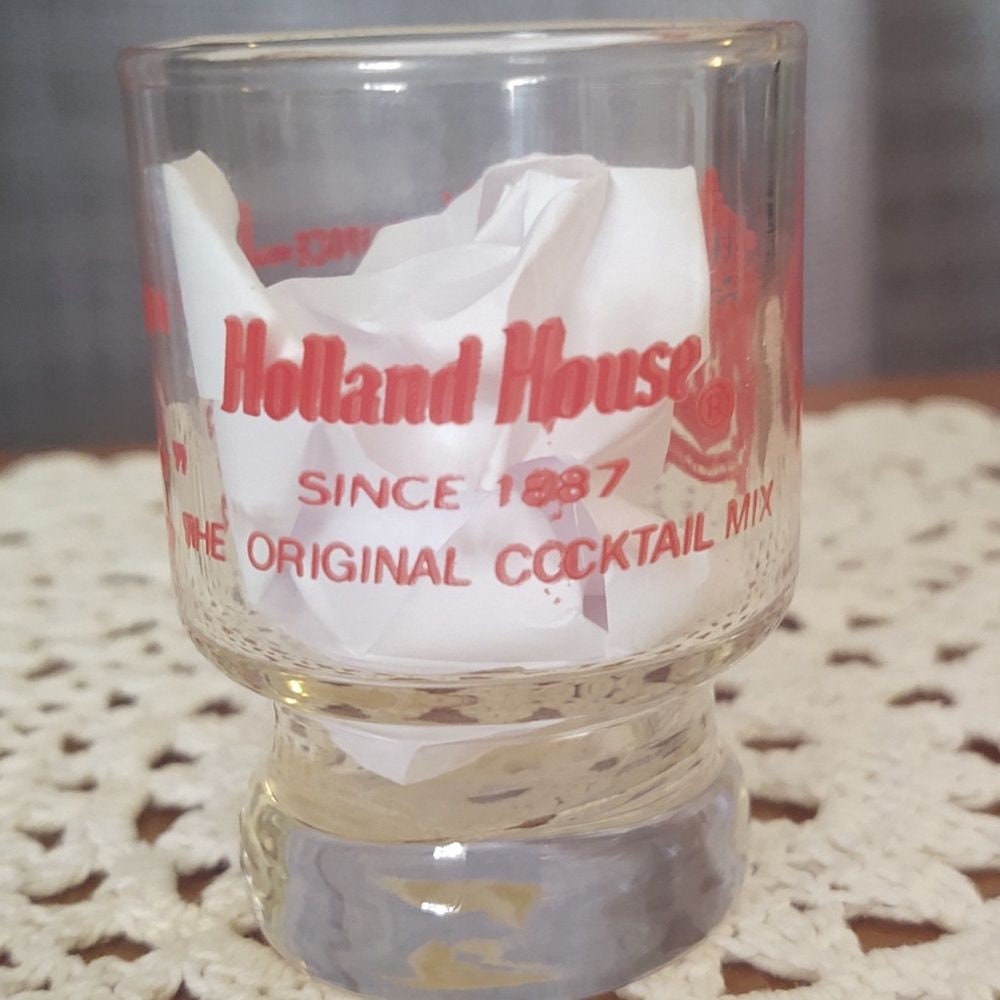 Glass Measuring Cup 1 1/2 Oz 1 Jigger Holland House Cocktail Mix