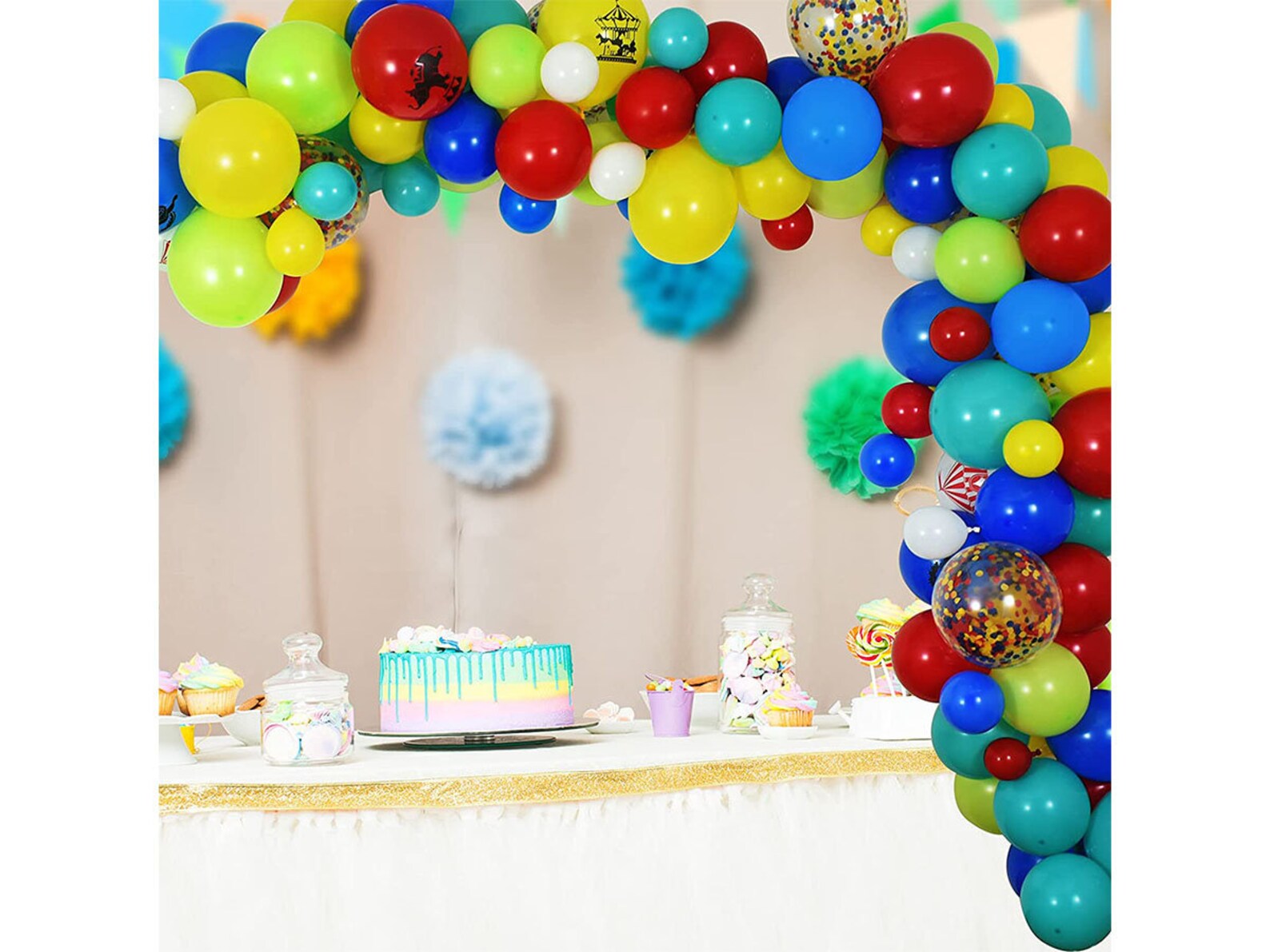 Carnival Circus Balloon Garland KitCircus Balloon Arch Etsy