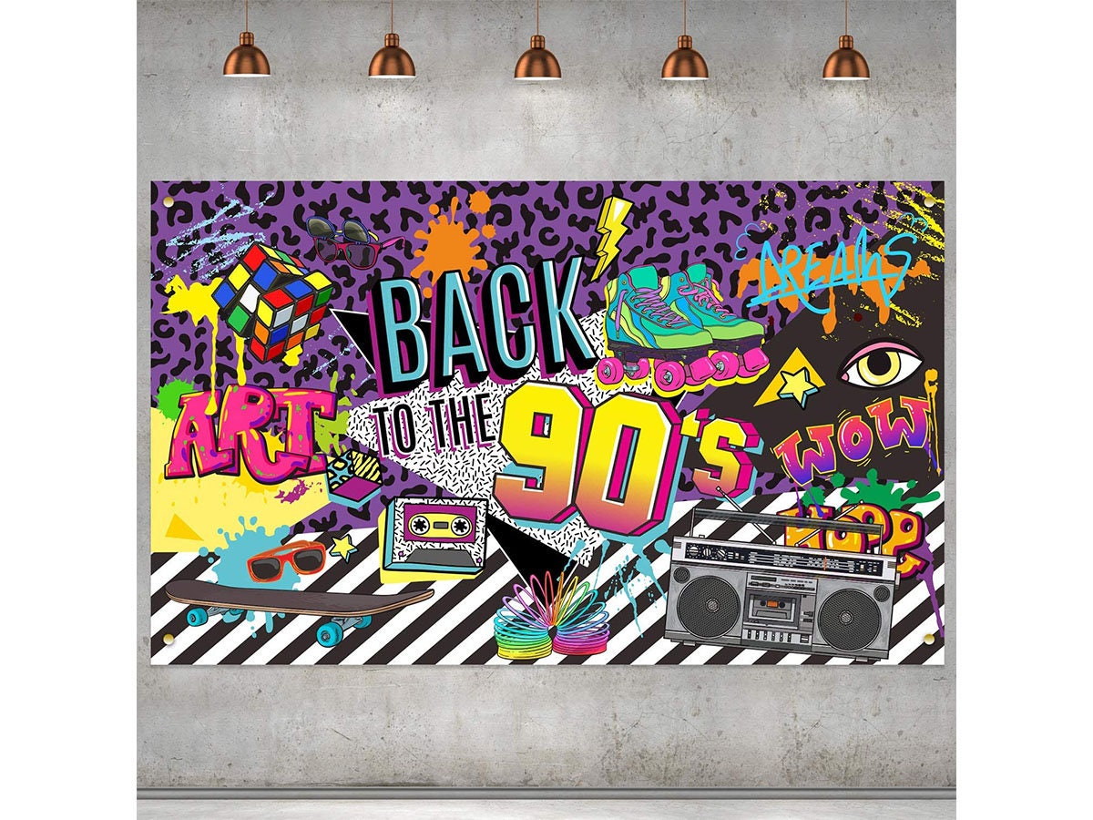Rap music hip hop culture seamless background Vector Image