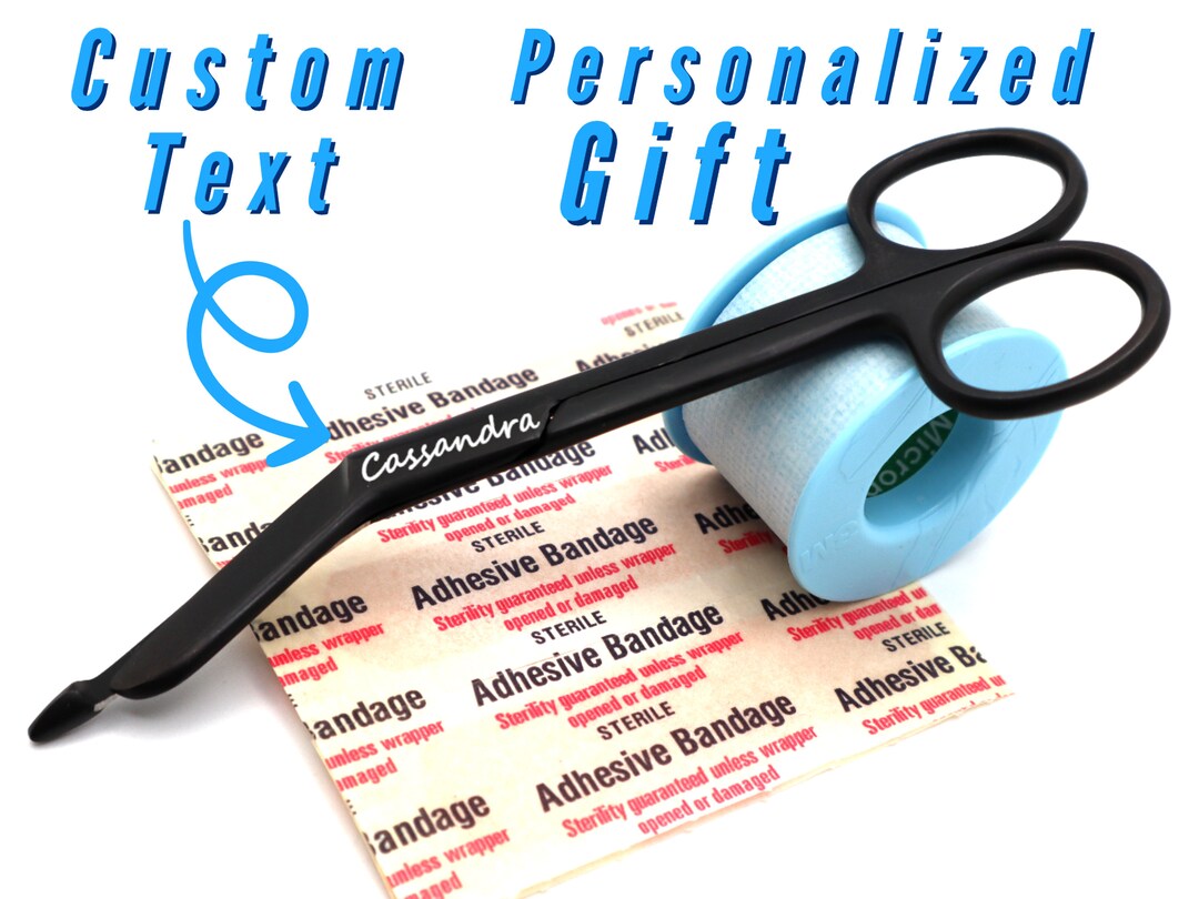 Personalized Bandage Scissors to Give as Gift to Nurses Etsy