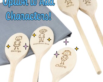 Cucchiaio E Tavolozza In Bambù Personalizzati Con Incisione – Regalo Originale Per Appassionati Di Cucina - copertina