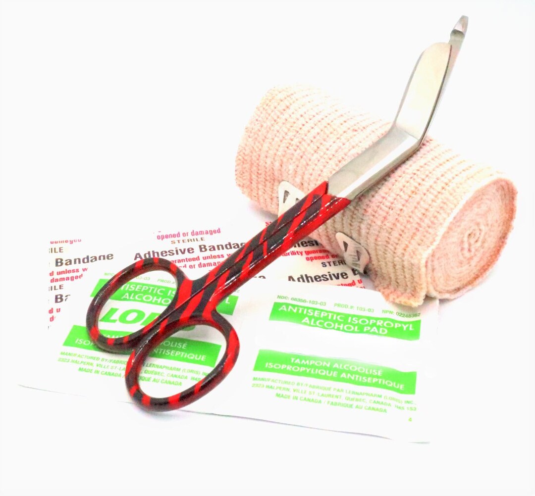 Leopard Scissors Custom Engraved Bandage Scissors With Unique Leopard Pattern for Nurses ...