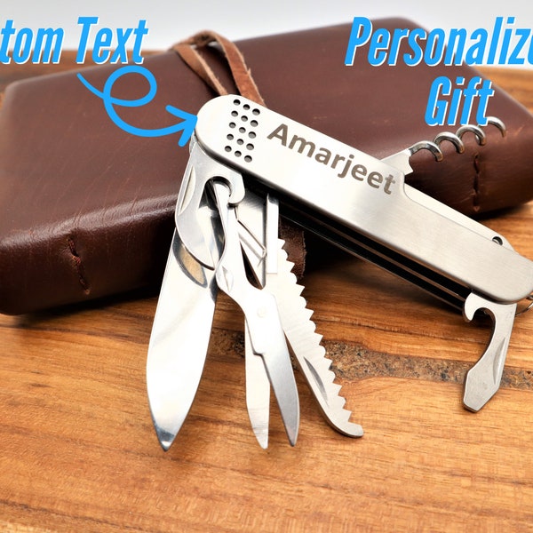 Engraved Pocket Knive, Personalized Pocket Knife, Custom Folding Knive, Pocket Knives For Groomsmen Gift, Multi Tool Mini Pocket Knife Gift