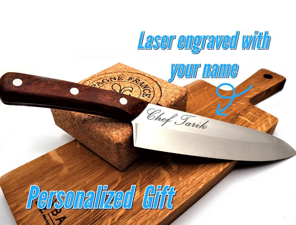 Engraved Chef Knife, Engraved Knife, Chef Gift Ideas, Custom Knife