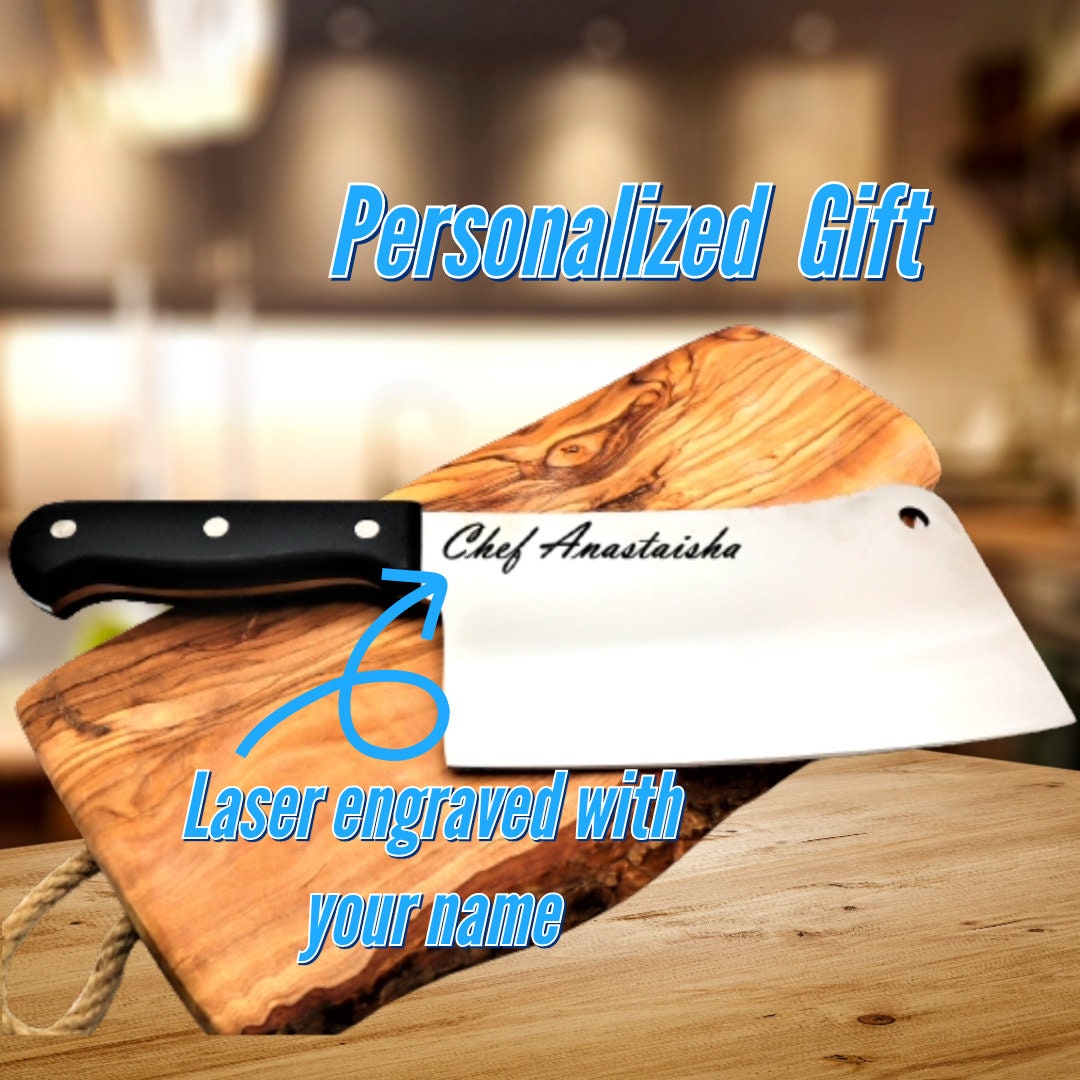 Full Name Laser Engrave Knives - Ergo Chef Knives