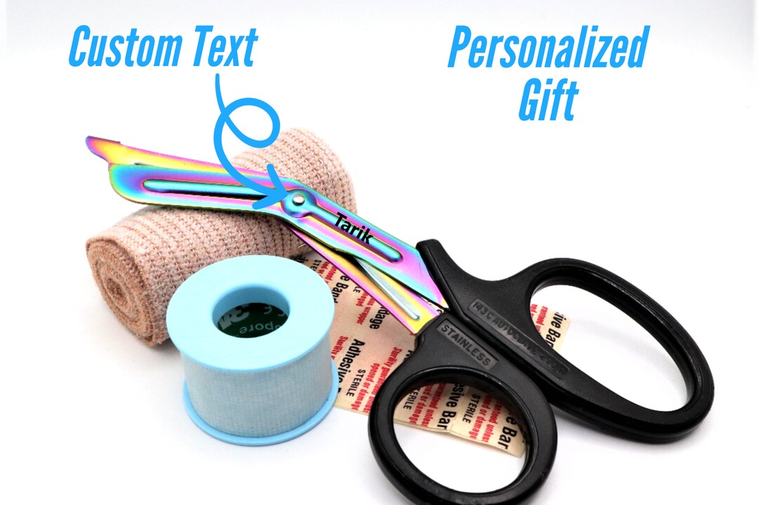 Personalized Bandage Scissor EMT Trauma Shear With Coated Etsy