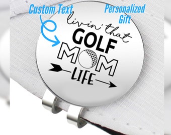 Personalized Golf Ball Marker With Divot Tool and Magnetic Hat Clip, Custom Engraved Golf Gift for Golfers, Coaches or Groomsmen