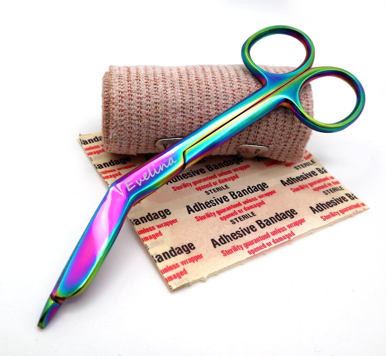 Personalized Bandage Scissors To Give As Gifts To Nurses, Nursing Students Graduates, and Veterinary Vet Tech, And Nurse Appreciation image 8
