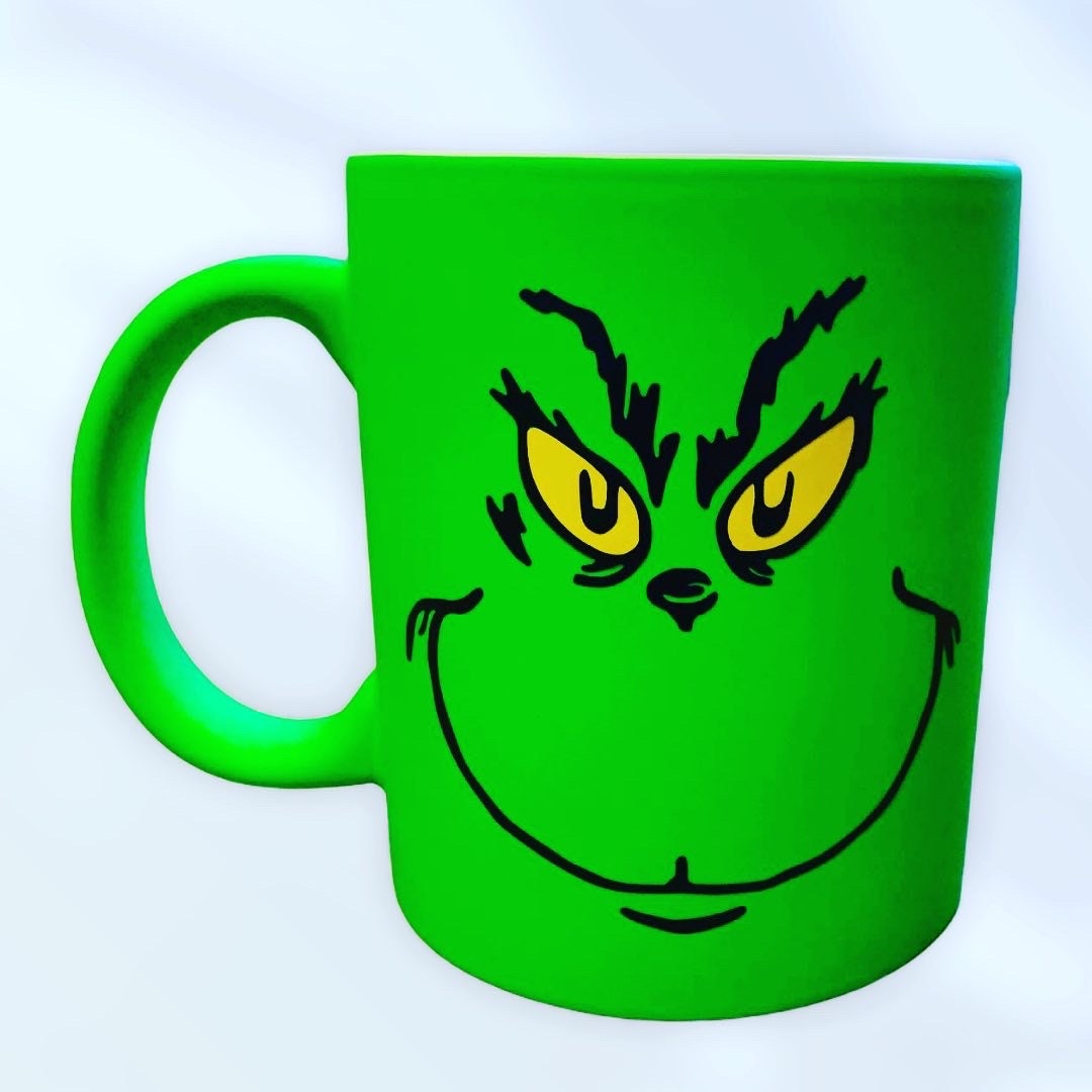 Grinch Mug | Etsy