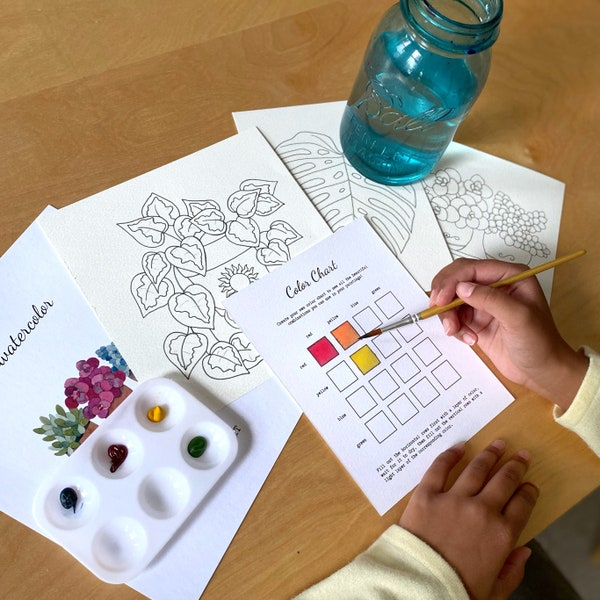 Watercolor Kits for Beginners Etsy