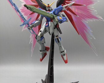Painted MG Destiny Gundam - Extreme Blast Mode - Etsy