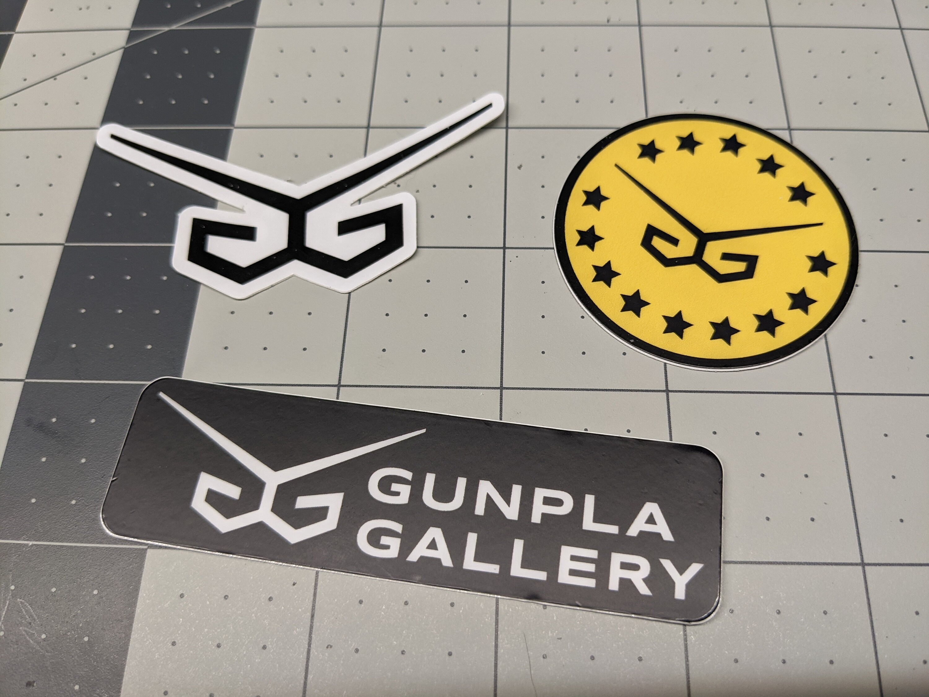 Gunpla Gallery Sticker Pack 1 Etsy