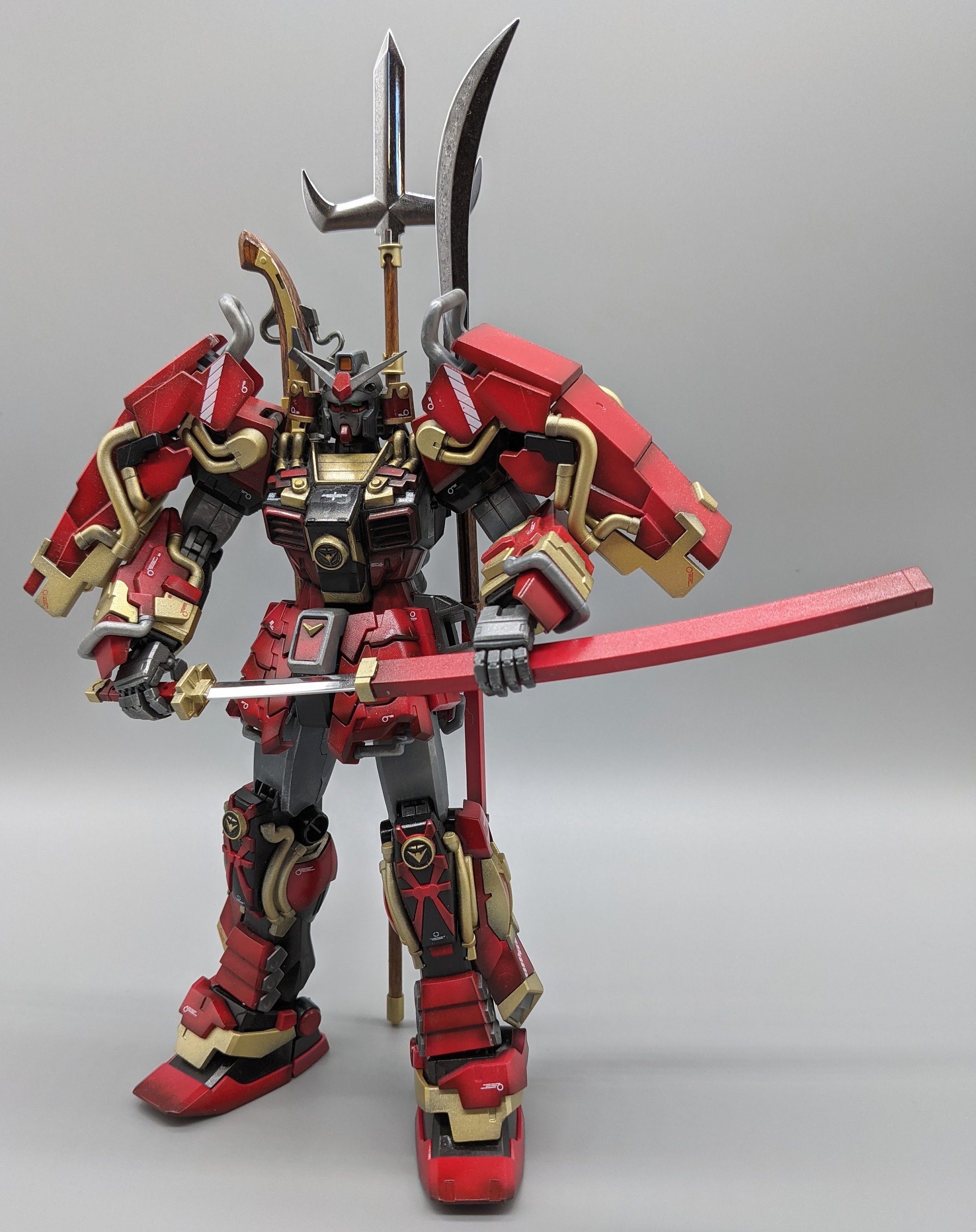 MG 真武者ガンダム 塗装済み完成品 - Etsy 日本