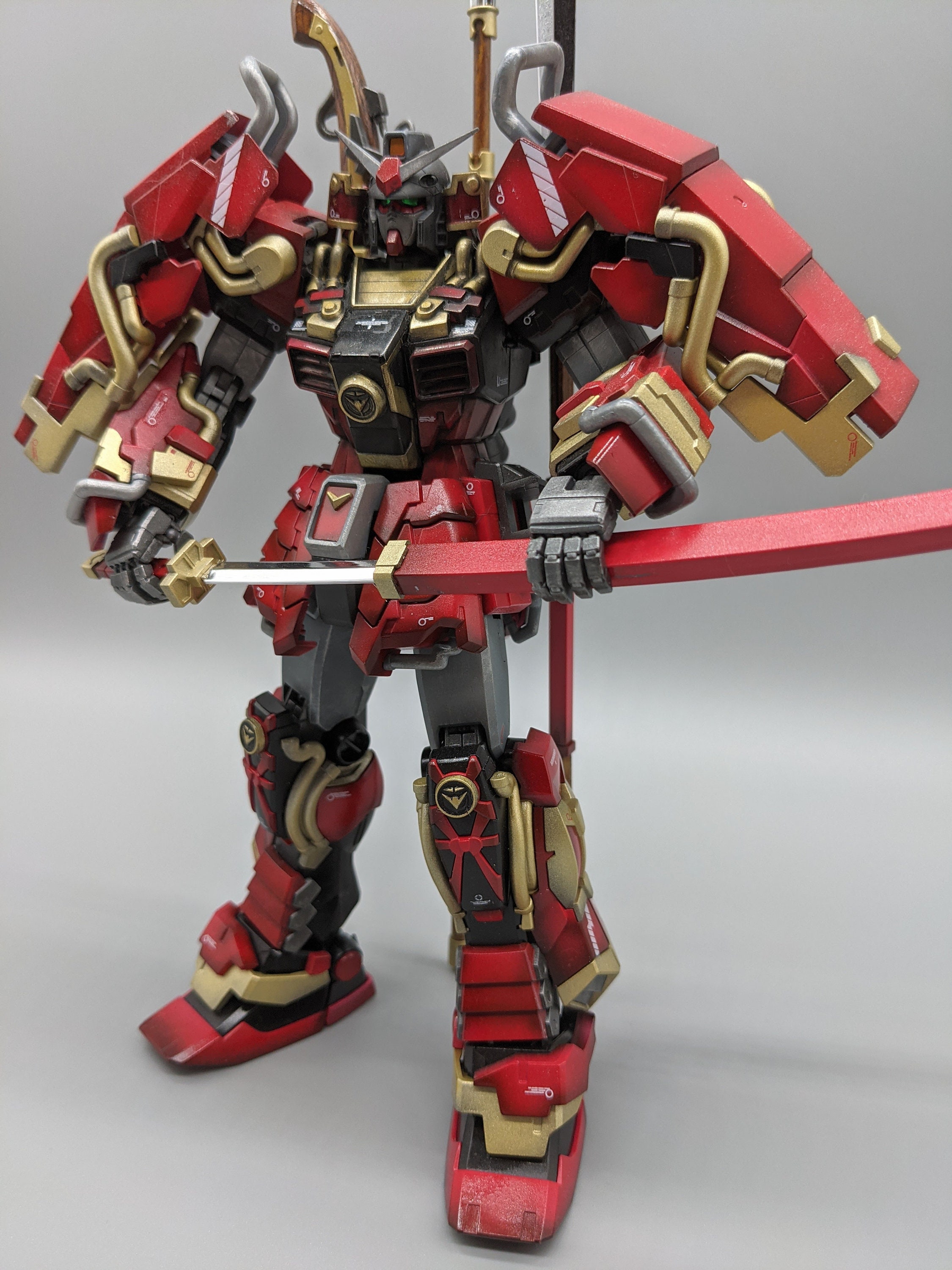 MG 真武者ガンダム 塗装済み完成品 - Etsy 日本