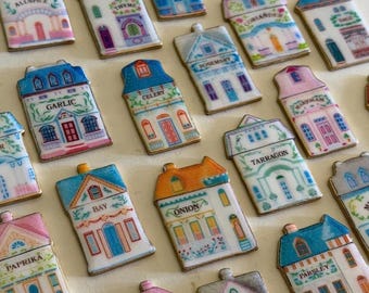 Spice house magnet set