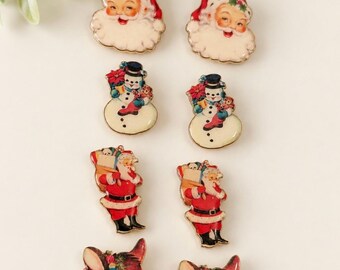 Vintage Christmas earrings