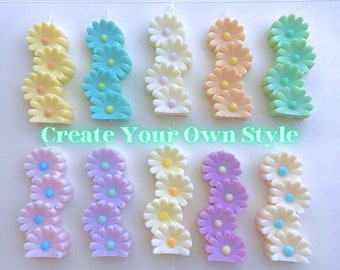 MADE TO ORDER Daisy Candle handmade