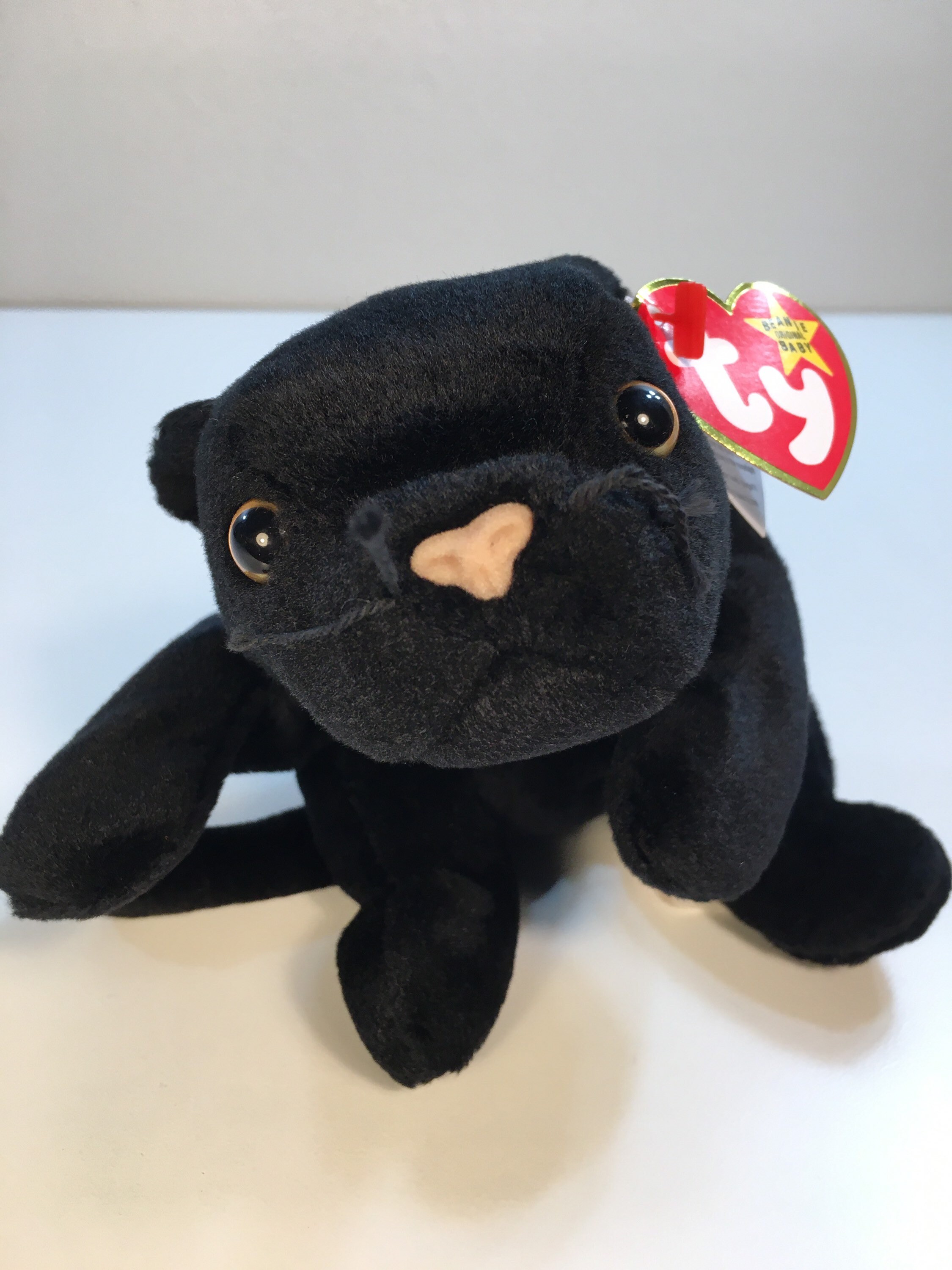 Velvet the Panther Ty Beanie Baby from 1995 Retired with Etsy