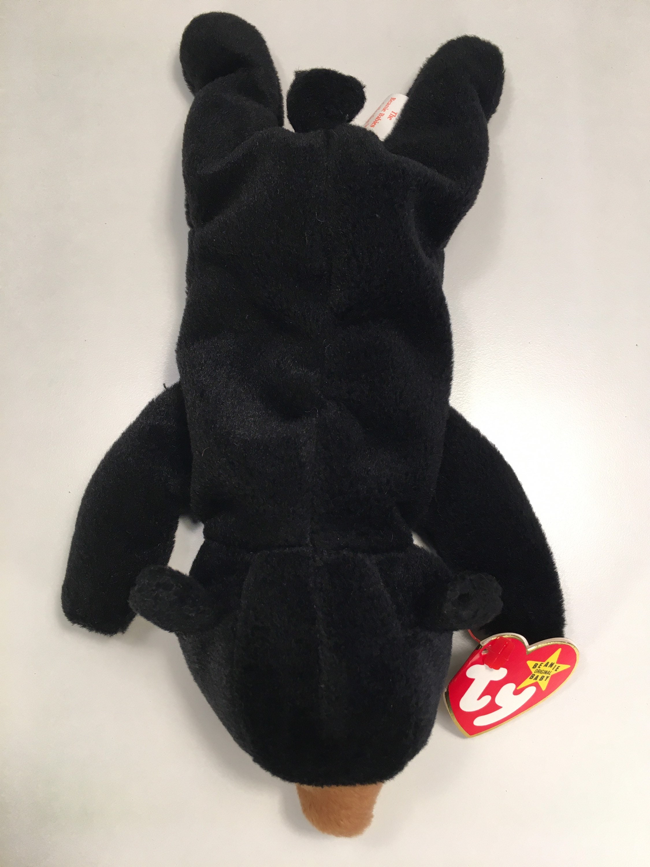 Blackie the Black Bear Ty Beanie Baby from 1994 Retired | Etsy