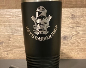 Barber Shop Personalized Drinkware