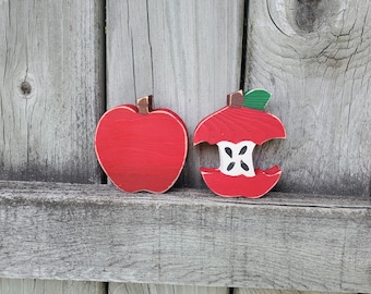 Apple Decor, Fall Tiered Tray, Teacher Gift