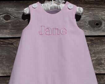 Toddler Girl's Monogrammed Jumper